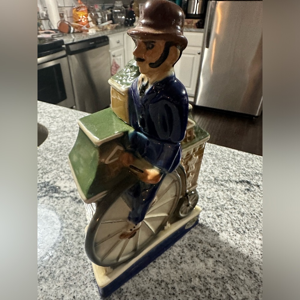 Vintage Liquor Ceramic Decanter